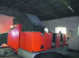 臥式燃煤熱風爐